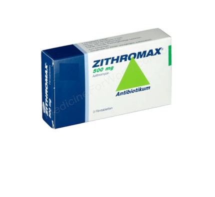 AZITHROMYCIN (ZITROMAX 500mg) Rx