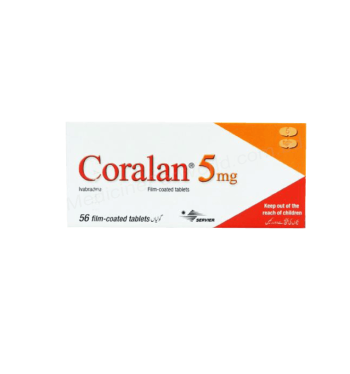 IVABRADINE (CORALAN 5mg / 7.5mg) Rx