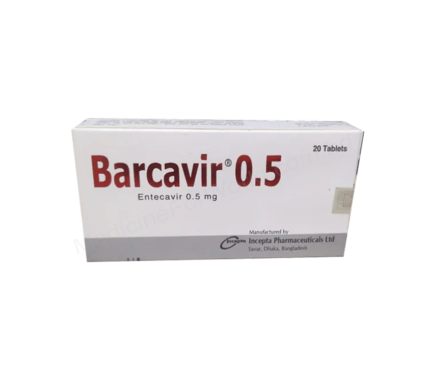 Entecavir (Barcavir 0.5mg / 1mg) Rx