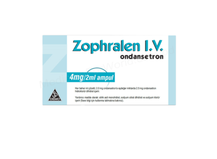 ONDANSETRON (Zophralen 4 mg 2 ml/ 8 mg 4 ml) Rx