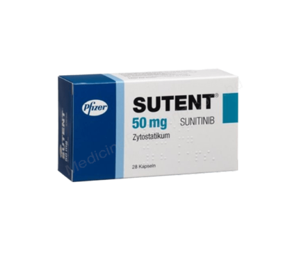 Sunitinib (Sutent 12.5mg/25mg/50mg)Rx