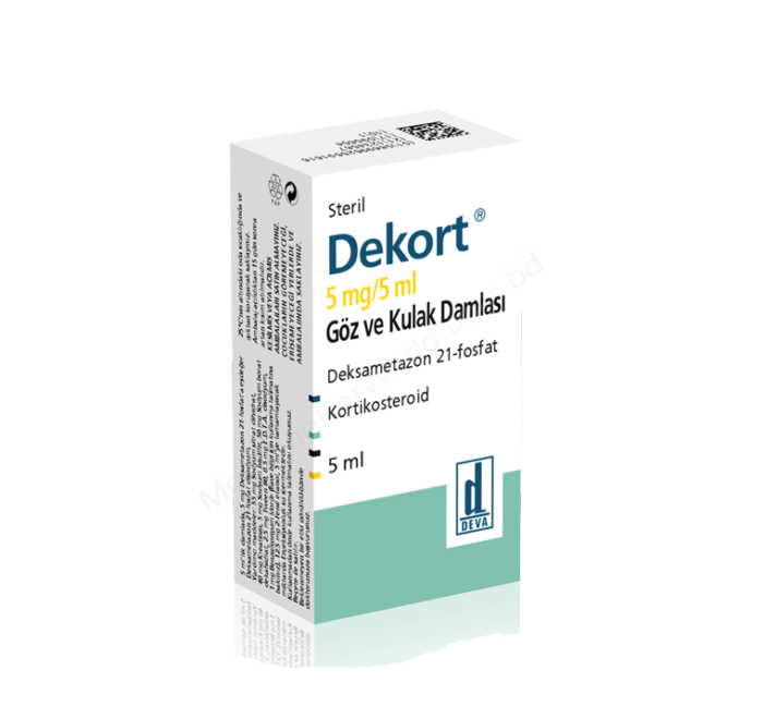 Dexamethasone (Dekort %0.1 5 ML) Rx