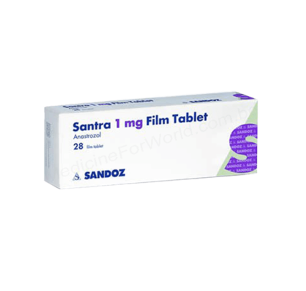 Anastrozole (Santra 1mg) Rx