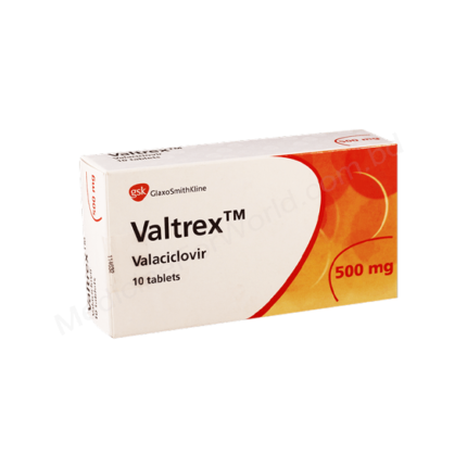 Valaciclovir (Valtrex 1000 mg / 500mg) Rx