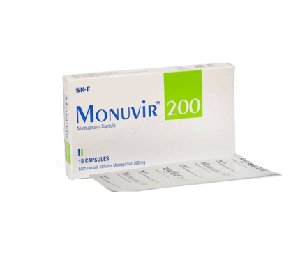 Molnupiravir (Monuvir 200mg) Rx